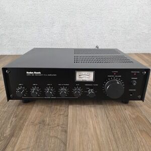 Radio Shack MPA-95 100 Watt PA Amplifier Audio Sound System Tested‎ Working